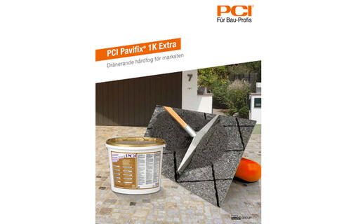 Ny PCI Pavifix 1K Extra broschyr